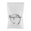 3.5mm Extension Audio Male to 2 Female Aux Cable for Headphones, Earphones, and Speakers Mp3 Player