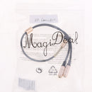 3.5mm Extension Audio Male to 2 Female Aux Cable for Headphones, Earphones, and Speakers Mp3 Player