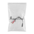 3.5mm Female to 2RCA Male Stereo Audio Cable Gold Plated for Smartphones, MP3, Tablets, Speakers,Home Theater,HDTV 0.2m