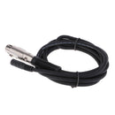 XLR 3pin Female to 3.5 mm Female TRS Microphone Cable 1.8meter
