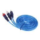 3.5mm to 2RCA Audio Auxiliary Stereo Y Splitter Cable 1.5m