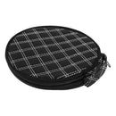 PU Leather CD Case 20 Capacity DVD Holder Disc Disk Carry Storage Blk+White