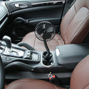 Mini Car Fan Cooling, Cigarette Lighter Charger 12V Powered, Truck Vehicle Cool Air Fan