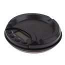 High Accuracy Lcd Mini Electronic Digital Pocket Scale Jewelry Diamond Gold Coin Calibration Weighing Balance Portable 200g 0.01g Round