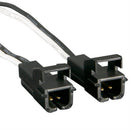Pair Cable for Buick Chevrolet Suzuki Speaker Wire Harness Adapter Connector Plug