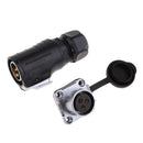 3Pin Waterproof Circular Connector Aviation plug For LED Lighting And LED Display