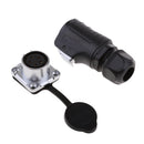 5Pin Waterproof Circular Connector For LED Lighting And LED Display
