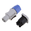 Replacement 1/4 Mount Connector 3Pin Waterproof Circular Connector For LED Lighting And LED Display