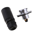 3Pin Waterproof Circular Connector Aviation plug For LED Lighting And LED Display IP67