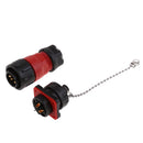 4Pin Waterproof Circular Connector Aviation plug For LED Lighting And LED Display