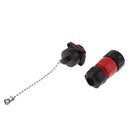 4Pin Waterproof Circular Connector Aviation plug For LED Lighting And LED Display