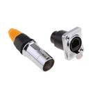 RJ45 Waterproof Connector Sockets CAT5 RJ45 Female Ethernet Connector RJ45 Jacks Ethernet Plug