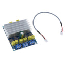 2 x 50W/100w TDA7492 D Class High-Power Digital Amplifier Board AMP Board+ Radiator