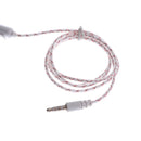 In-Ear Heavy Bass Stereo Headsets Luminous Dark Earphone Headphones Pink for Phone