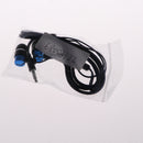 Stereo 3.5mm Fiber Cloth MP3MP4 Wring In-ear Earphone Headphone Headset Blue