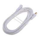 90 Degree TV 9mm Coaxial Cable Aerial Male To Male RF Antenna Cable