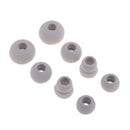 Replacement Silicone Eartips Earbuds Eargels for Beats by dr dre Powerbeats 2 Wireless Stereo Earphones Gray