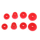 Replacement Silicone Eartips Earbuds Eargels for Beats by dr dre Powerbeats 2 Wireless Stereo Earphones Red