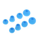 Replacement Silicone Eartips Earbuds Eargels for Beats by dr dre Powerbeats 2 Wireless Stereo Earphones Blue