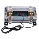 Universal 100A 1 Way Audio Digital Fuse Holder Block Gold Plate for Car Boat Van Professional