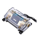 Universal 100A 1 Way Audio Digital Fuse Holder Block Gold Plate for Car Boat Van Professional