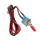 Profession Security Alarm Pre-Wired On/Off Mini Toggle Switch 24inch 12V for Car Alarms, WVO, HHO