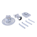Universal Ceiling Projector Mount White