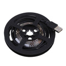 Background Light 5V USB Powered LED Strip Light TV Backlight Kit 0.5M Blue