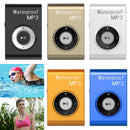 Premium Mp3 Music Player Waterproof FM Radio 4GB with Clip and Earphone for MP4 OGG ACELP Black