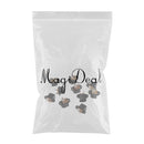 10 Pieces DC Power Supply Female Jack Socket 5.5x2.1mm Barrel-Type Mount