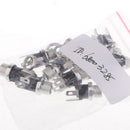 10 pieces Round 2.1mmx5.5mm Panel Chassis Mount Female DC Connector Jack Plug