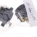 2pcs 3pin XLR Female Socket Mount Auido MIC Connector Gold Straight Pin Accessories