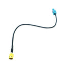 Car Antenna Adapter Plug Cable Fakra Z (Male) to SMA (Male) For GSM GPS DAB Universal 25cm