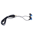 In-Ear Earphones Stereo Headphones with Microphone 3.5mm Earbuds for Iphone/IPod/IPad/Samsung Galaxy and Android Compatible Black Blue