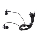 In-Ear Earphones Stereo Headphones with Microphone 3.5mm Earbuds for Iphone/IPod/IPad/Samsung Galaxy and Android Compatible Black White