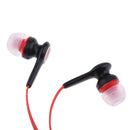 3.5mm In Ear Earphone Subwoofer Headset(Red)