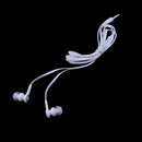 3.5mm In Ear Earphone Noise Isolating Subwoofer Earphone White