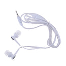 3.5mm In Ear Earphone Noise Isolating Subwoofer Earphone White