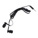 3.5mm In Ear Earphone Subwoofer Headset(Black)