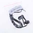 3.5mm In Ear Earphone Subwoofer Headset(Black)