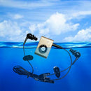 Premium Mp3 Music Player Waterproof FM Radio 4GB with Clip and Earphone for MP4 OGG ACELP Gold