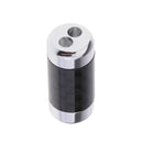Universal Audio Earphone Speaker Cable Splitter Pants Boots DIY 5mm In 3mm Out Silver