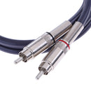 Dual Female XLR To Male RCA Cable 2 XLR To 2 RCA Plug Audio Cable Cord 0.5M