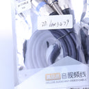 Dual Female XLR To Male RCA Cable 2 XLR To 2 RCA Plug Audio Cable Cord 1M