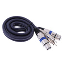 Dual Female XLR To Male RCA Cable 2 XLR To 2 RCA Plug Audio Cable Cord 1M