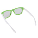 Pair Adult Sized RealD Technology 3D Polarized Glasses for TV/Movies/Cinema/HD Green