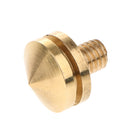 Speaker Spike Isolation Stand Cone Base Pads Stick-on Audio Amplifier Copper