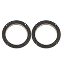 2pcs Black 6.5'' Car Speaker Mounting Spacer Adaptor Rings for KIA K3 SL Elantra