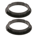 2pcs Black 6.5'' Car Speaker Mounting Spacer Adaptor Rings for KIA K3 SL Elantra