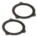 4.5Inch Plastic Car Speaker Spacer Adapter Mount Bracket Ring for BMW 3 Series ,BMW 5 Series (Pack 2)